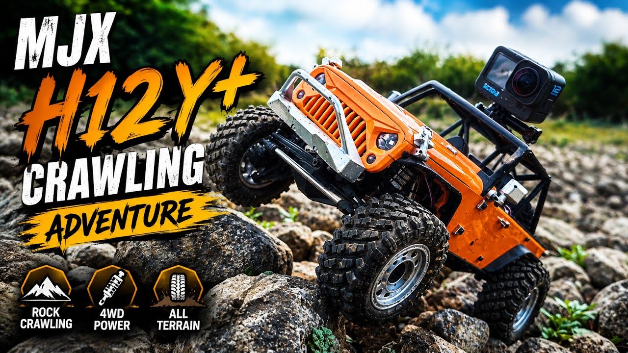 MJX Hyper Go H12Y+ Rc Crawling & Off Roading Advernture 4k - YouTube