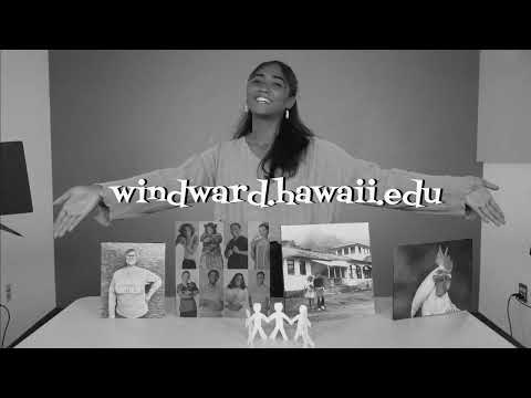 "Vintage" ad for Windward Community College (2023)