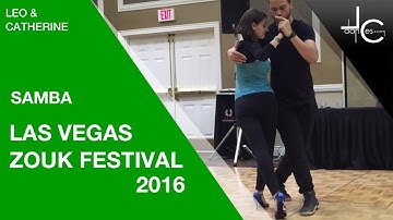 Leonardo Bilia and Catherine Pereira - SAMBA at Las Vegas Zouk Festival 2016