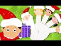 Santa Claus Finger Family | Nursery Rhymes From Oh My Genius