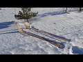Wooden Ski Making - From Start to Finish