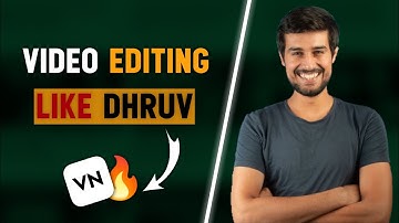 How To Edit Video Like @dhruvrathee  in Mobile | VN app | SAQICREATION