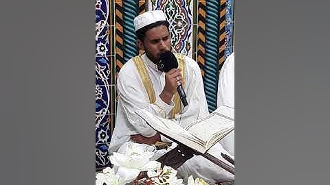 مشاركة القارئ محمد زليف في الختمة القرانية الرمضانية في جامع الحاج رافد مكي
