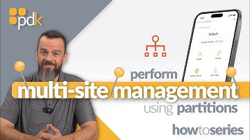 How to Perform Multi-Site Management Using Partitions in PDK.io