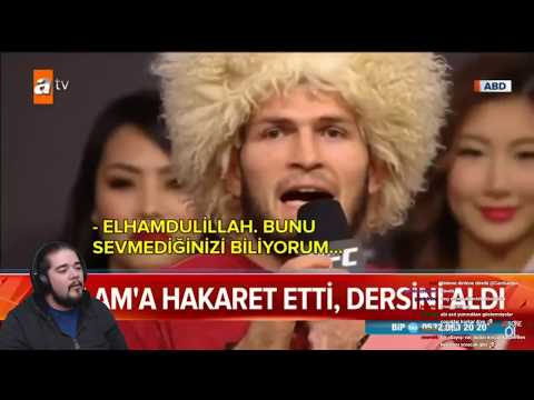 Can Sungur - Khabib vs McGregor Ufc Olayını izleyip Yorumluyor