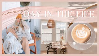 COZY DAYS AT HOME | decorating for Christmas, house projects, & holiday walks! ✨