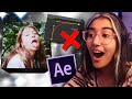 making an after effects edit WITHOUT GRAPHS!