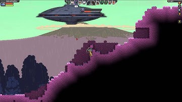 Starbound Beta: Penguin Ufo [First Boss]