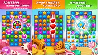 Sweet Candy Puzzle: Crush & Pop Free Match 3 Game‏ screenshot 4