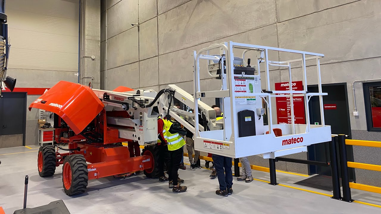 ZOOMLION Diesel Articulating Boom Lift (ZA) (English Version) presented for Mateco