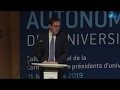 Autonomie des universits  conclusion de gilles roussel