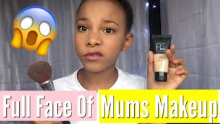 Full Face Of Mums Makeup Chloe Minteh