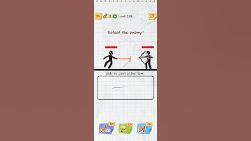 Defeat the enemy 🤺 😲😁draw 2 save level 228 #shorts #youtubeshorts #shortvideo #gaming  #games