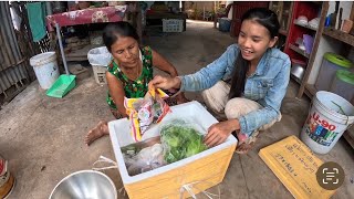 ไม่ได้ลงคลิปหลายวันหายไปไหน พี่สาวฝากของมาแต่ไทย / ເອື້ອຍຝາກຂອງກິນມາແຕ່ໄທ