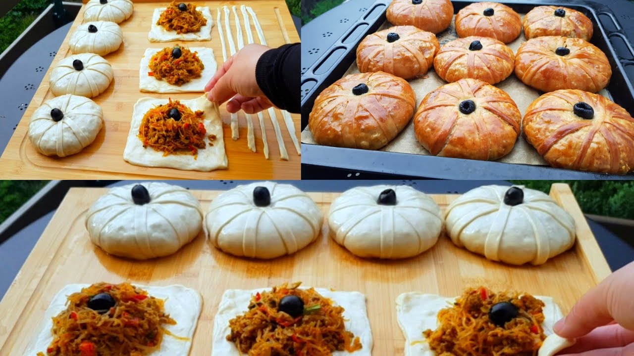 👌مسمن معمر في الفرن ومورق بحال البسطيلة لاكن هو غير مسمن يا سلام على هاد العجين السحري الرائع