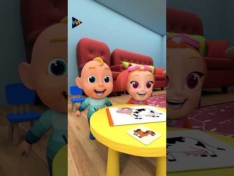 Guess what animal I am? | Rosoo - Baby Songs  #kidssong #nurseryrhymes #foryou  #shorts