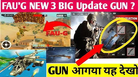 FAUG New Update || TDM Mode And Gameplay Map Launch || Faug Game || Faug update