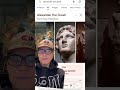 Alexander the Great did not do what other's would have