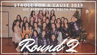 Stroll For A Cause 2019: UIC alpha Kappa Delta Phi Round 2