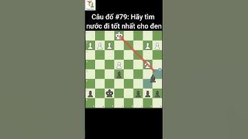 Câu Đố Cờ Vua #80: Hãy Tìm Nước Đi Tốt Nhất Cho Đen || Phoenix Chess