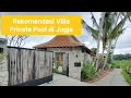 Villa Murah di Jogja Cocok Untuk Staycation !