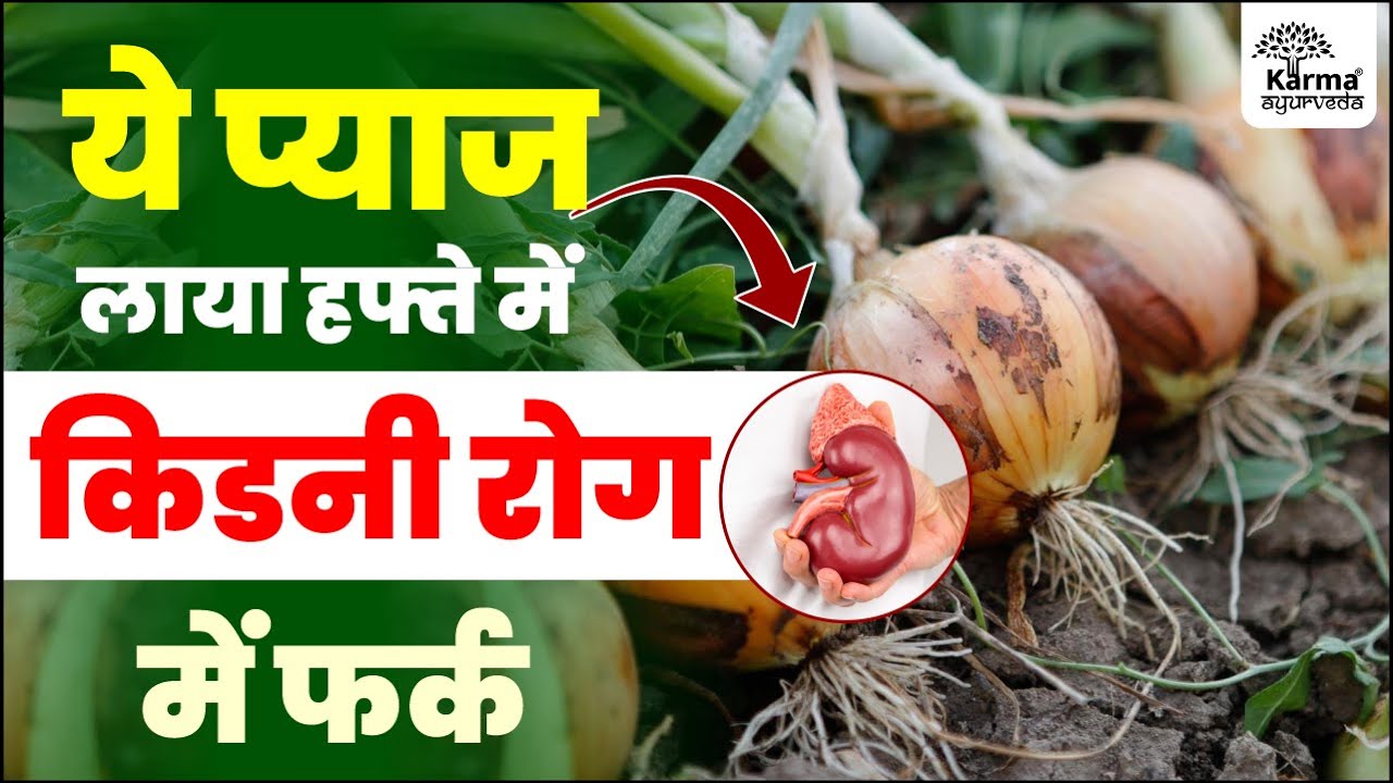 ये प्याज लाया हफ्ते में किडनी रोग में फर्क Onion for Kidney Patient
