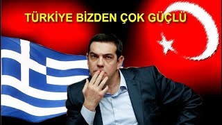 YUNANLI GAZETECİ : TÜRKİYE ÇOK GÜÇLÜ YAKALAMAMIZ İMKANSIZ ( Gerçek Bir Makale )