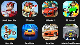 Beach Buggy Racing 3,BB Racing 2,Race Master 3D,Moto X3M,Drive Zone,Drive For Speed Simulator screenshot 4