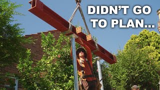 Project Intro - Pymble House - Steel Installation (didn't quite go to plan!)