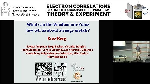 A Criterion for Strange Metallicity in the Lorenz Ratio  ▸  Erez Berg (Weizmann Inst.)