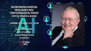 Incorporating Artificial Intelligence Into Your Genealogical Toolkit