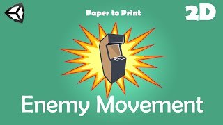 Create Enemy Movement in 2D Unity game