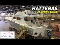 Hatteras - Why So Expensive? (2018-) Factory Video - By BoatTEST.com