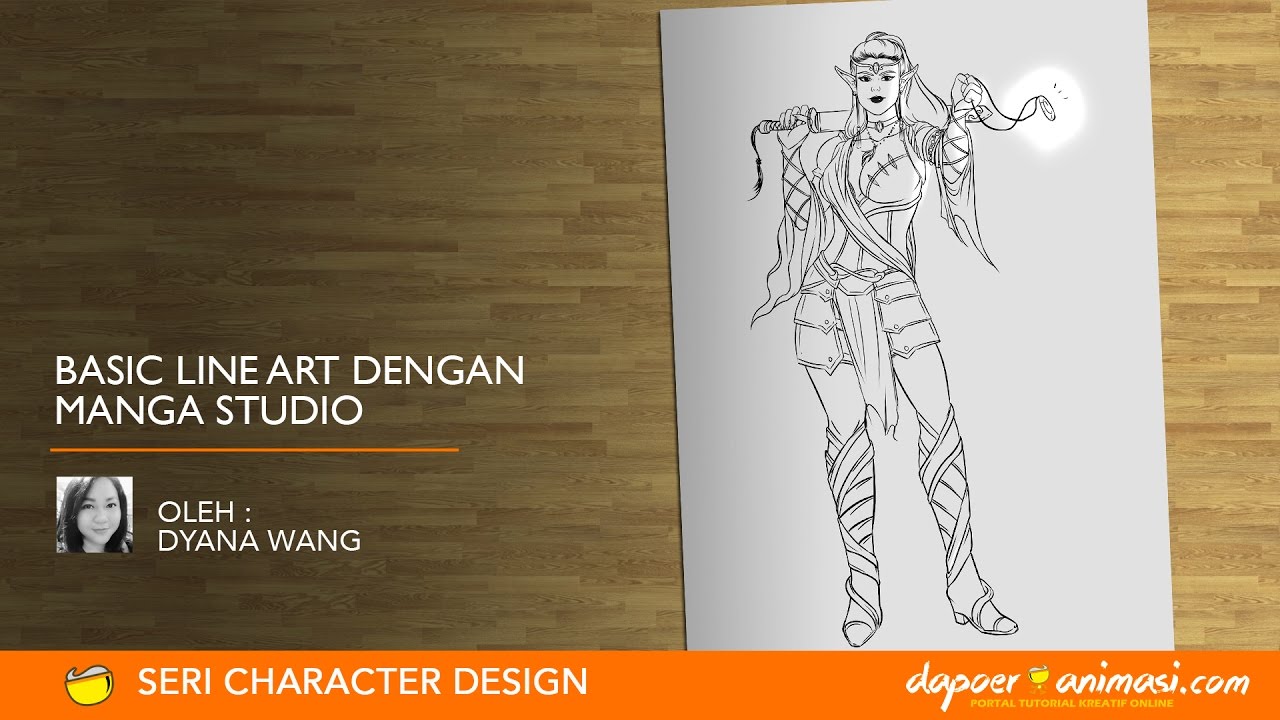 Basic Lines In Art : Dapoer animasi basic line art dengan manga studio oleh