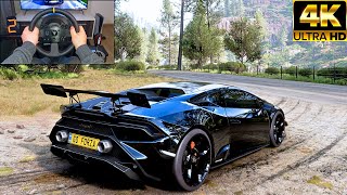Lamborghini Huracan Tecnica | Forza Horizon 5 | Thrustmaster TX Steering Wheel Gameplay
