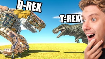 D-Rex vs Everyone in ARBS (Jurassic World Rebirth)