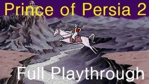 Prince of Persia 2 : the shadow and the flame = Full Playthrough (No death)