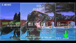 Sech Ft. Justin Quiles, Farruko, Maluma, Nicky Jam y Más - Que Mas Pues (Version Extendida)