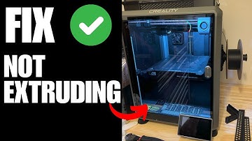 Creality K1C Not Extruding - How To Fix