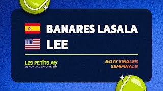 Les Petits As 2024 | Boys Singles Semifinals | Izan BANARES LASALA vs. Jordan LEE