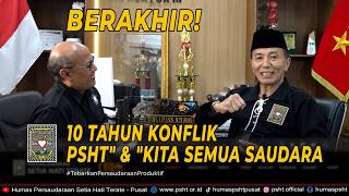 STOP PERPECAHAN! 10 Tahun Konflik PSHT Berakhir di Parapatan Luhur 2026
