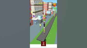 Tower Run | Level 143 | walkthrough solution #Shorts