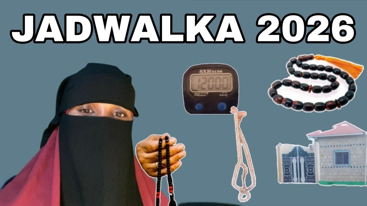 Sidan usamayso jadwal cibado 2026 akhiro adunba aad kuliibanayso wanoyin cajib ah