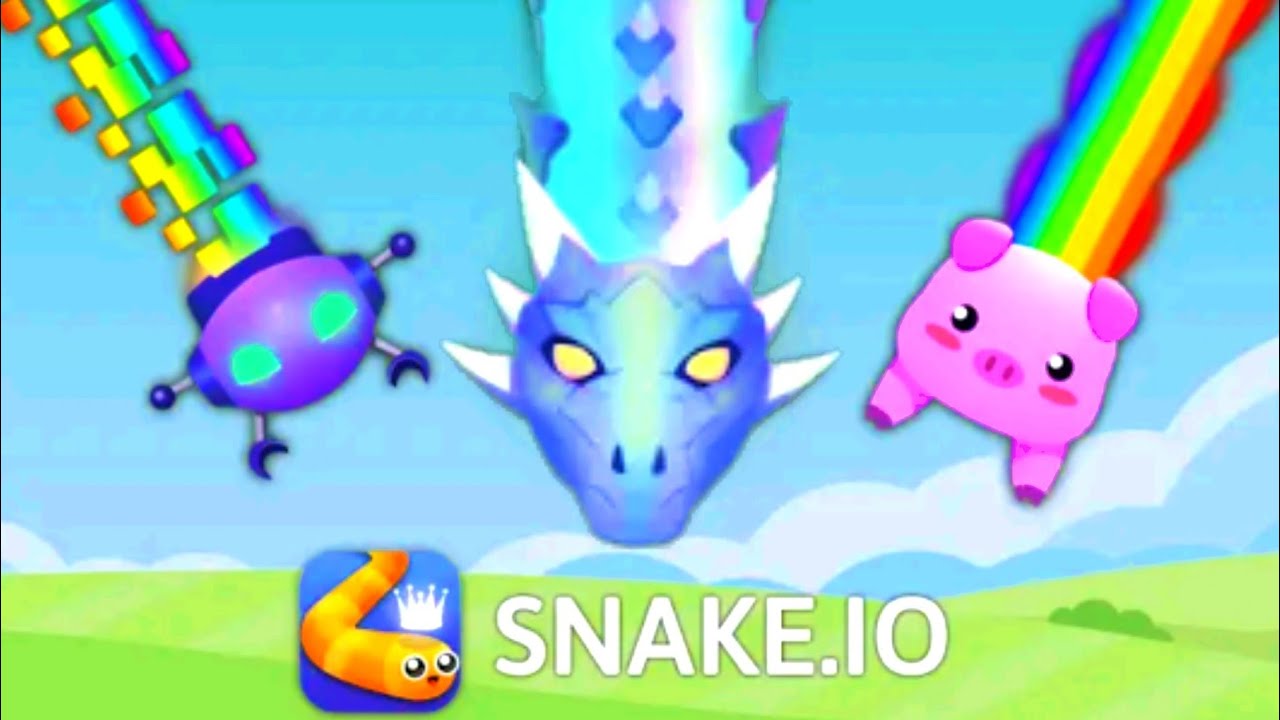 Snake.io - NEW EVENT!! Rainbow Storm !! ALL SKINS UNLOCKED!! BEST &EPIC  SNAKEio GAMEPLAY 