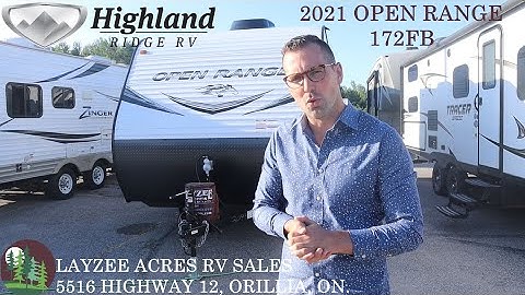 2021 Highland Ridge Open Range 172FB Vin: 3093 - Layzee Acres RV Sales