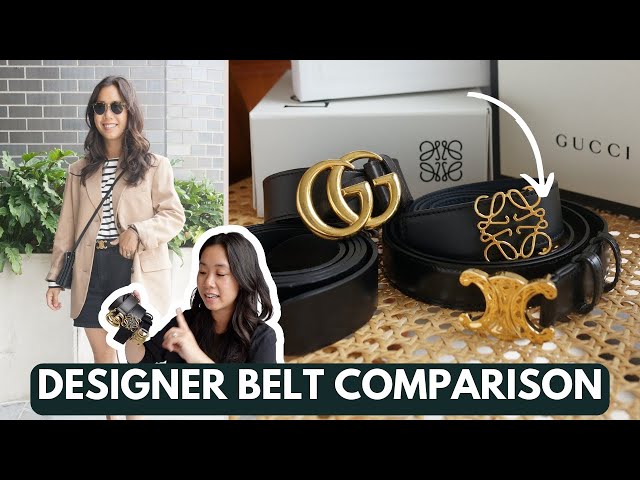 DESIGNER BELT COMPARISON: Gucci, Celine, Loewe & Isabel Marant