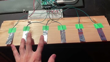 Arduino Piano using Capacitive Touch