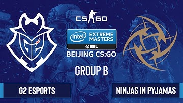 CS:GO - G2 Esports vs. Ninjas in Pyjamas [Vertigo] Map 1 - IEM Beijing 2020 Online - Group B - EU