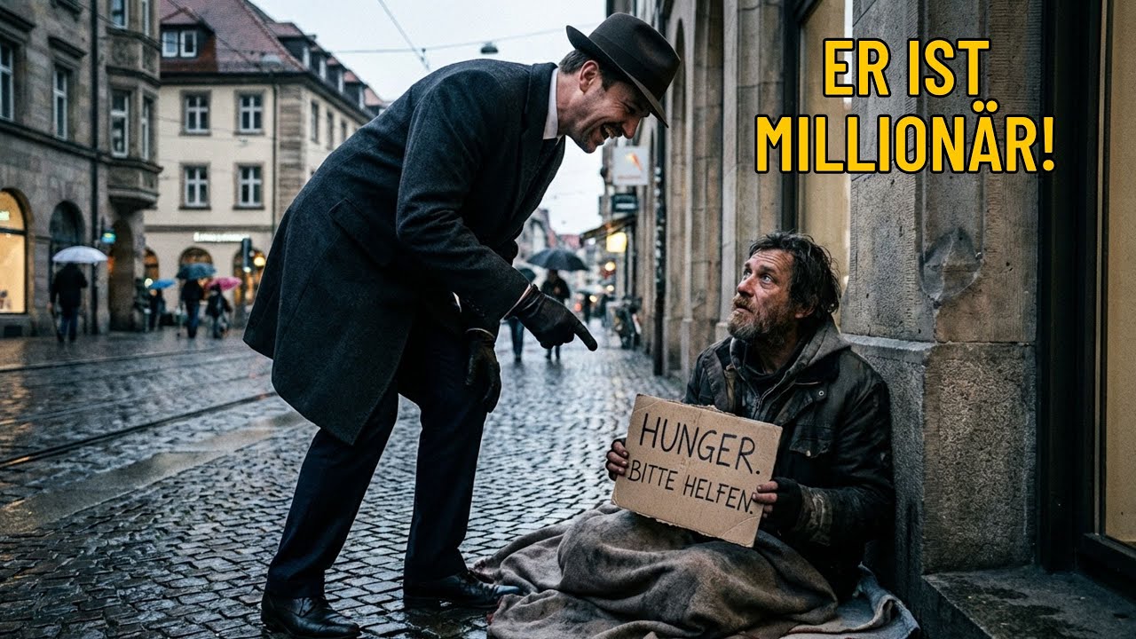 Der Millionär bettelte als Experiment. Was passierte, schockierte alle