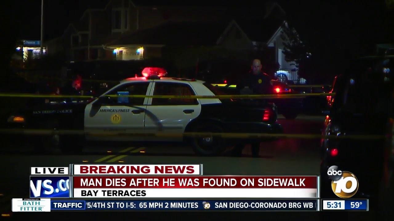 San Diego police investigating death of man found injured on Bay ...